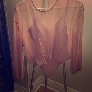 Long sleeve body suit